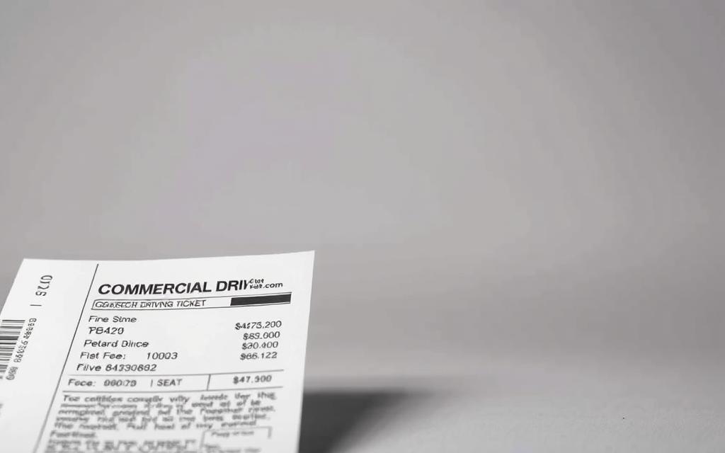 Cost Of A Commercial Driving Ticket